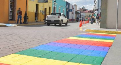 Silao se pinta con los colores de la bandera LGBT por el Mes del Orgullo