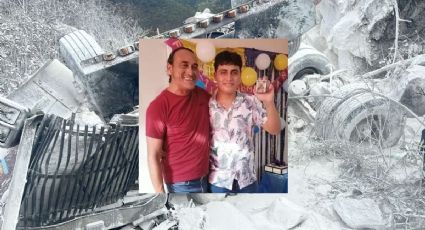 Padre e hijo, fallecidos en accidente de tráiler en cumbres de Maltrata