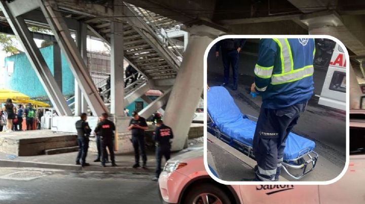 Iztapalapa: Hombre se lanza de puente peatonal; esto ocurrió