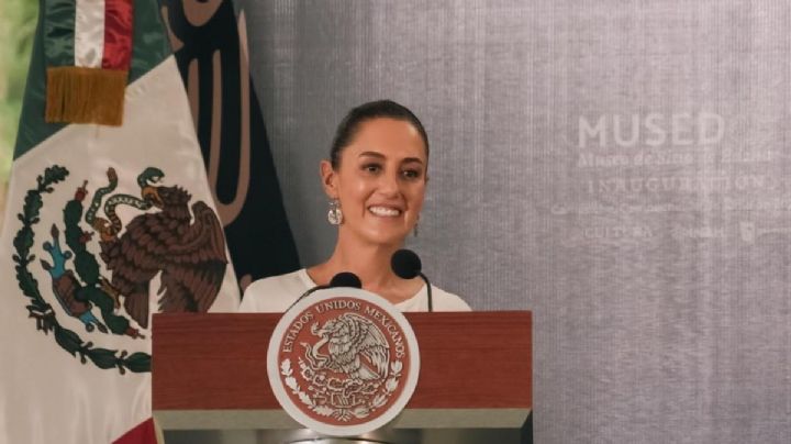 "Vamos a dar continuidad al Tren Maya y a los planes de justicia", Claudia Sheinbaum