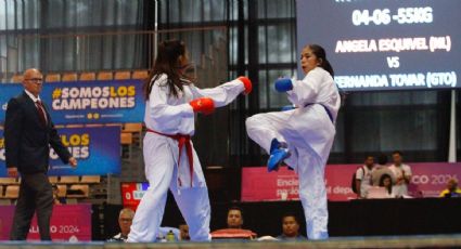 Cierra leonesa con oro en karate de Juegos Nacionales Conade