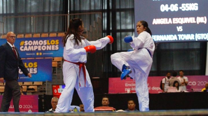 Cierra leonesa con oro en karate de Juegos Nacionales Conade