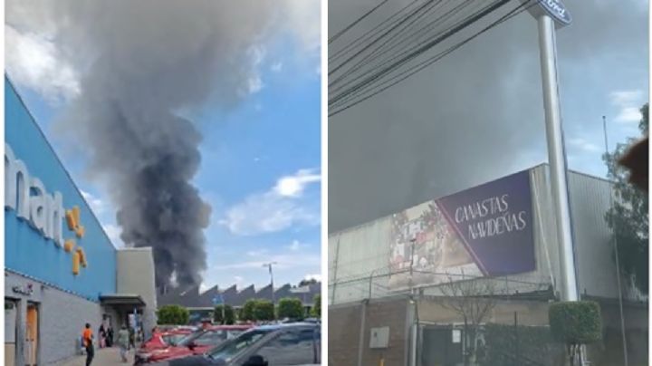 Fuerte incendio consume fábrica de aditivos para automóviles en Cuautitlán Izcalli