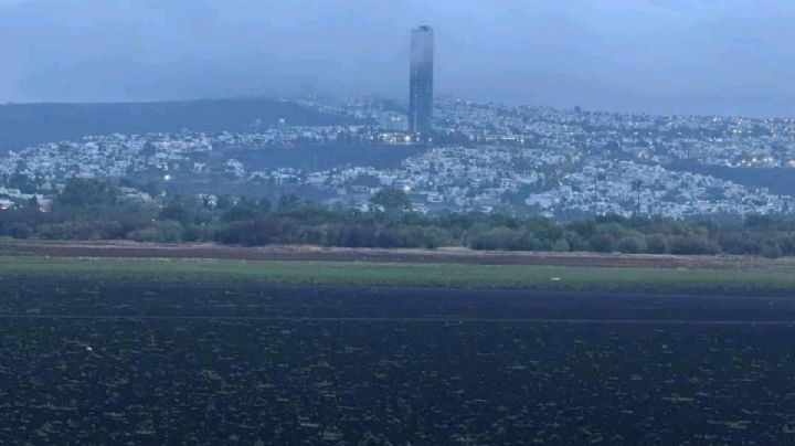 Pese a que no se ve agua en la Presa del Palote sigue acumulándola