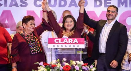 Clara Brugada: "¡Ganamos! Gracias Ciudad de México"