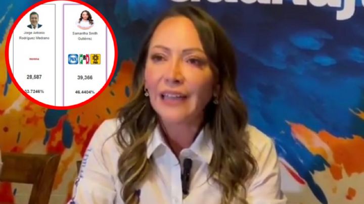 Samantha Smith lidera los resultados del PREP en Guanajuato capital