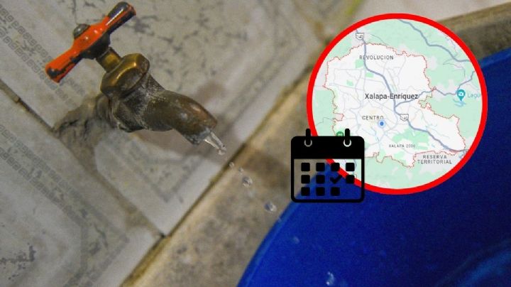 Tandeos Xalapa: Estas colonias tendrán agua solo 7 días en junio