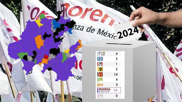 Estos son los 54 municipios donde gobernará Morena, resultados PREP Hidalgo 2024