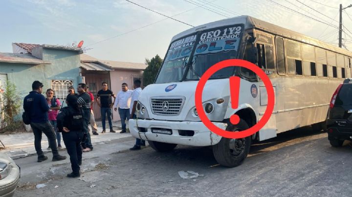 Muere de golpe de calor chofer de camión urbano en Veracruz