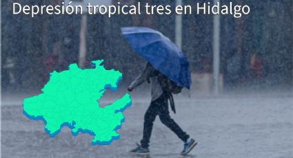 Depresión tropical traerá más lluvias a Hidalgo; así el clima este lunes 1 de julio