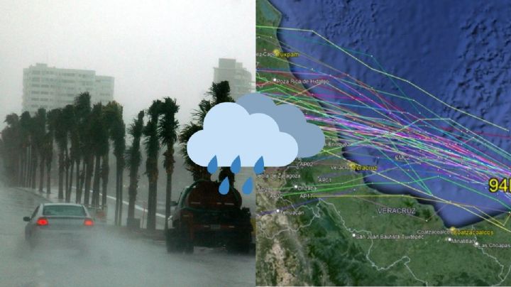 Disturbio tropical podría impactar en las próximas horas en esta zona de Veracruz