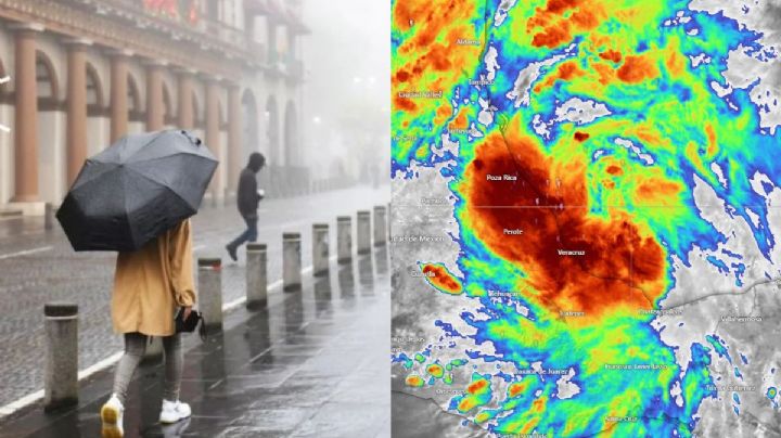 Tormenta Tropical Chris toca tierra en Vega de Alatorre, Veracruz