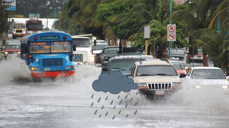 Fuertes lluvias: Así estará el clima en Veracruz este lunes 1 de julio, día de Carnaval