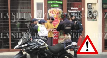 Así asaltaron a cuentahabiente en el centro de Xalapa hoy 4 de junio