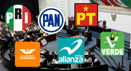 PAN, PRI, PT, PVEM, MC y Panalh alcanzan a tener presencia en Congreso local