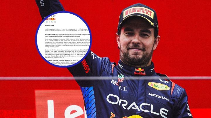 Checo Pérez renueva con Red Bull, así será su polémico contrato