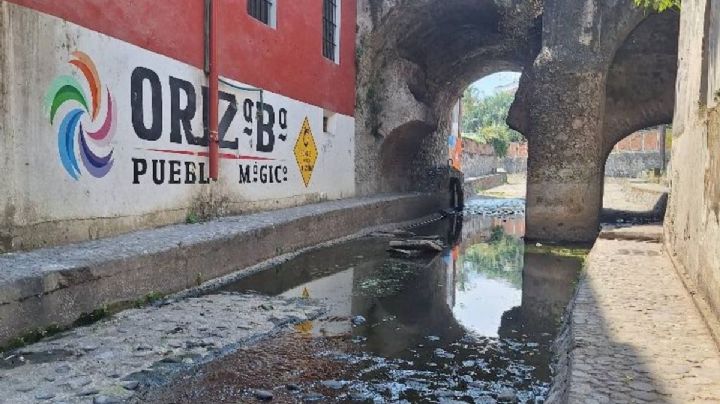 Se seca río Orizaba: pobladores preocupados por bajo nivel del agua