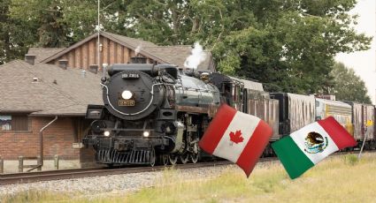 La historia detrás de "La Emperatriz", la locomotora que viajó de Canadá a México