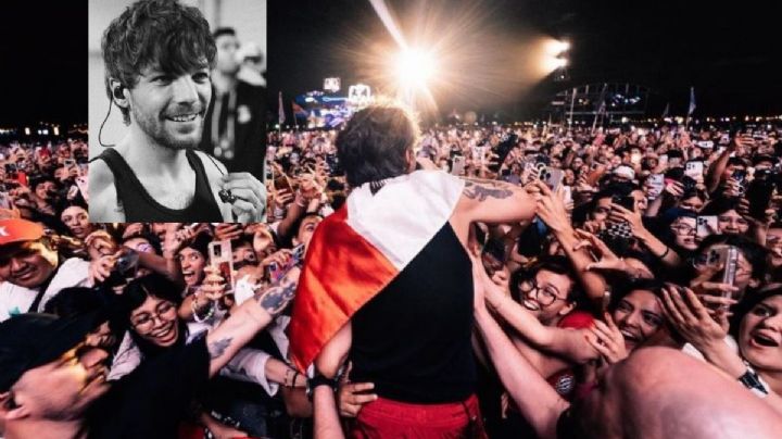 Louis Tomlinson se envuelve en la bandera como Juan Escutia ¿puede ser sancionado?