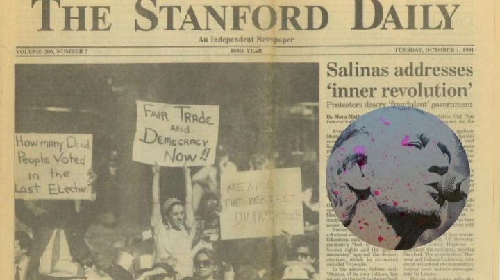 Roger Waters rescata vieja foto de Claudia Sheinbaum en Stanford, California