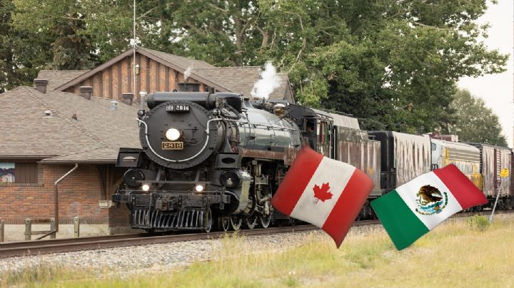 La historia detrás de "La Emperatriz", la locomotora que viajó de Canadá a México