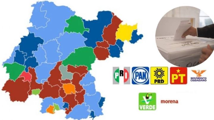 Estos son los 23 municipios donde el PAN consiguió una victoria