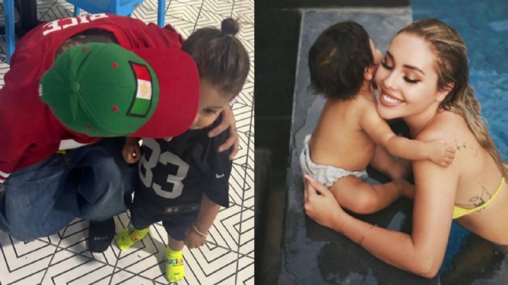 “Tú sabes qué tranza"; este fue el dulce mensaje de Santa Fe Klan a su bebé por su cumpleaños