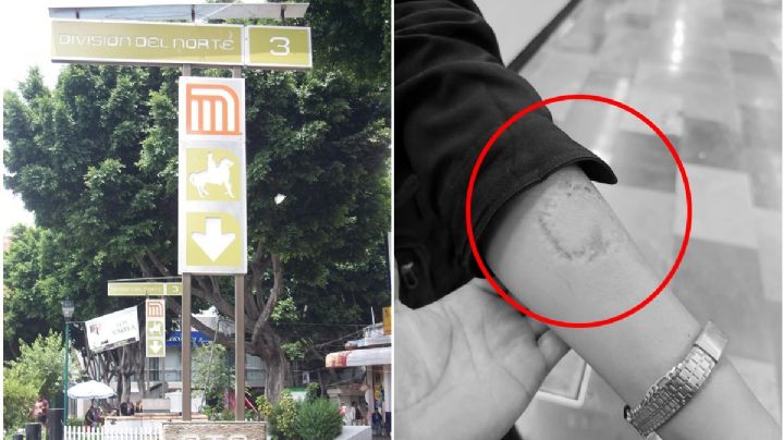 Metro CDMX: Mujer muerde a policía en División del Norte