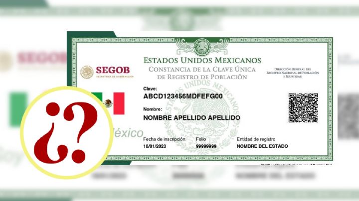 ¿Qué pasa si no tienes tu CURP actualizado y sin errores?