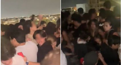 Tragedia en Bar Rich de San Luis Potosí; los momentos previos al desplome de terraza | Video