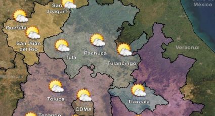 Estas son las probabilidades de lluvia en Hidalgo para este domingo 9 de junio