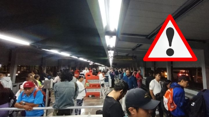 Metro Línea 3: Caos y desalojo de trenes en estación La Raza | VIDEO