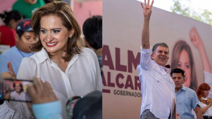 Supera Ricardo Sheffield a Alma Alcaraz en votos; ¿qué pasó en Morena?