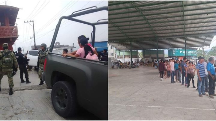 Éxodo en Chiapas: Fiscalía rescata a 4,100 desplazados en Tila, hay 2 muertos y 6 detenidos