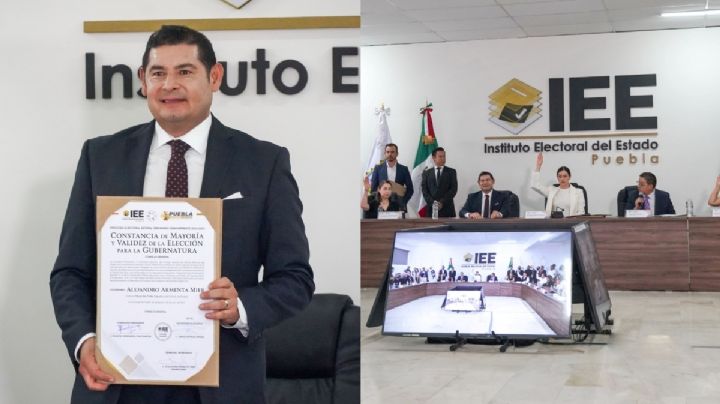 Alejandro Armenta recibe constancia de mayoría, ahora es gobernador electo de Puebla