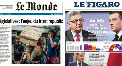 Prensa francesa destaca triunfo de la ultraderecha y contagia los mercados europeos