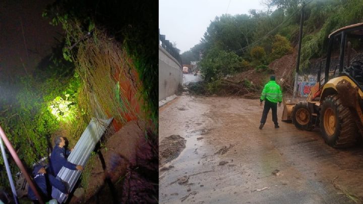 Depresión tropical en Veracruz hoy 1 de julio: saldo, derrumbes y caminos cerrados