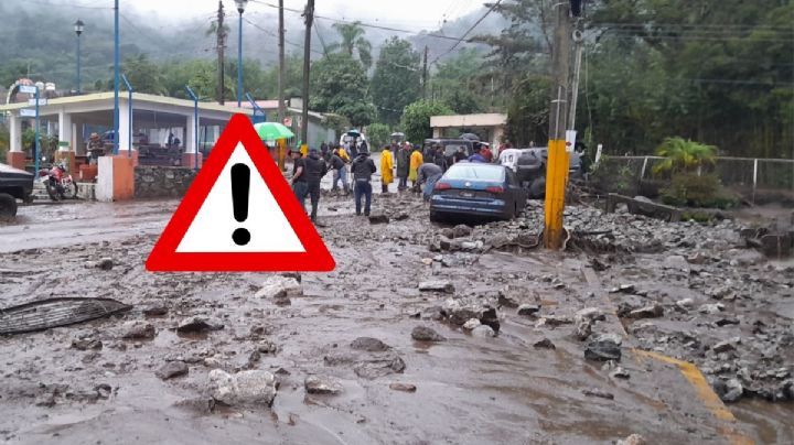 Activan Plan Tajín en Tlilapan y Huiloapan tras avalancha de cerro