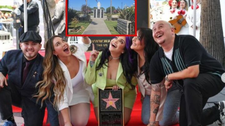 Papá de Jenni Rivera desafía a su exesposa Rosa y muestra la tumba de Jenni Rivera