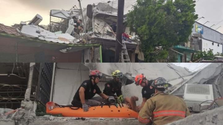 Boiler explota y destruye una casa en Guadalupe, Nuevo León | FOTOS