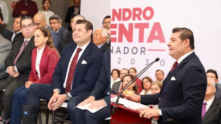 Alejandro Armenta presenta a coordinadores de Transición; Olga Romero dirigente estatal de Morena está en su equipo