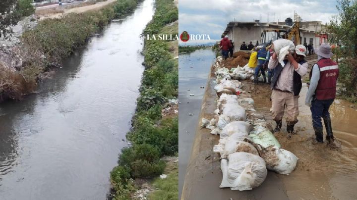 Canal de la Compañía: vecinos advirtieron desborde de aguas negras, este lunes se inundaron