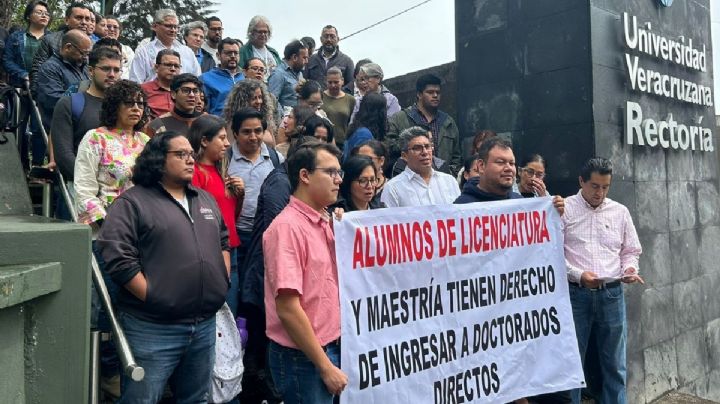 Comunidad de la Universidad Veracruzana protesta por estos cambios al reglamento