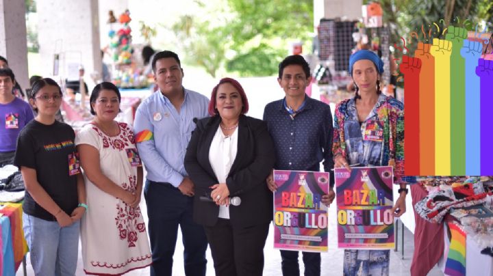 Presentan en el Congreso el bazar organizado por Orgullo Xalapa, A. C.