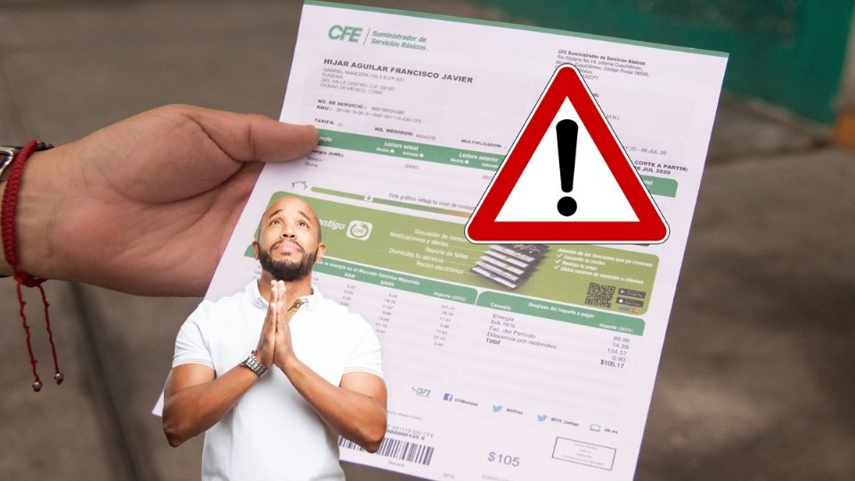 Los usuarios de la CFE deben leer detenidamente sus recibos de la lu de la CFE para que comprendan porque tendrán que pagar más de la cuenta.