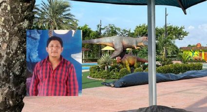 Hombre muere tras electrocutarse en parque Jurásico de Coatzacoalcos