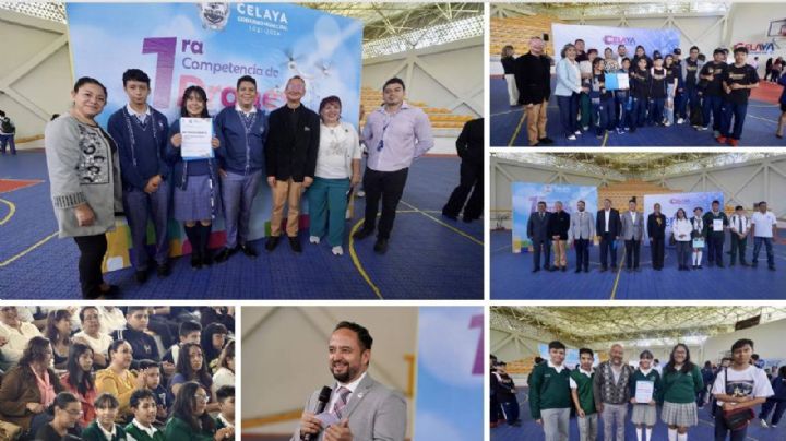 Reconocen a estudiantes y maestros de Robótica en Celaya