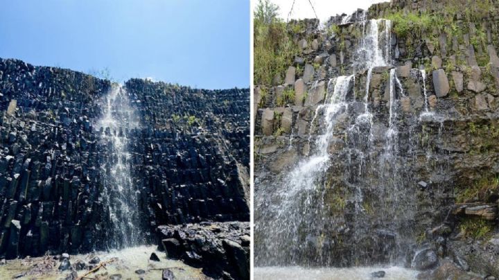 Resurgen las cascadas de la Presa de Las Gallinas en Comonfort
