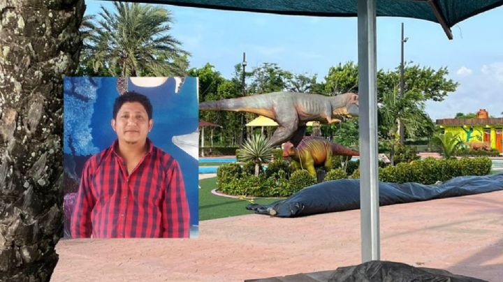 Hombre muere tras electrocutarse en parque Jurásico de Coatzacoalcos