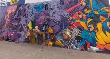 ¡Llega todo el poder de X-Men a León! ¿Dónde ver este impresionante mural?